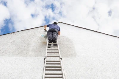 Peinture extérieure à Loiron-Ruillé — façades et ravalement